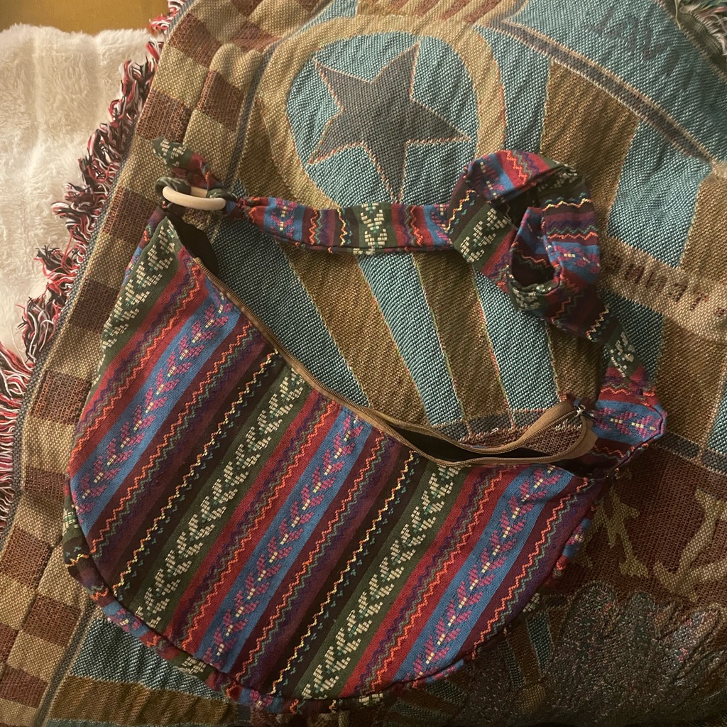 Multicolor Patterned Women's Bag